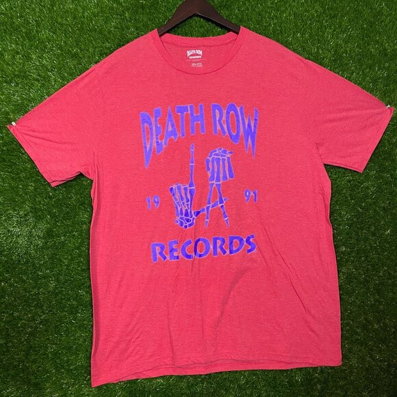 Death Row Records 1991 Rap T-shirt size 2XL - Picture 4 of 4